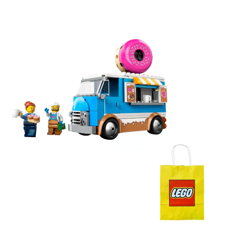 Конструктор LEGO "Грузовик с пончиками" (60452) - Boxette Shop